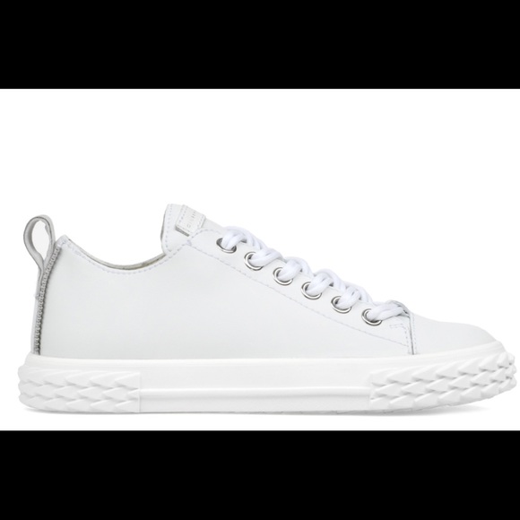 giuseppe zanotti NIB white leather lowtops - Picture 2 of 8